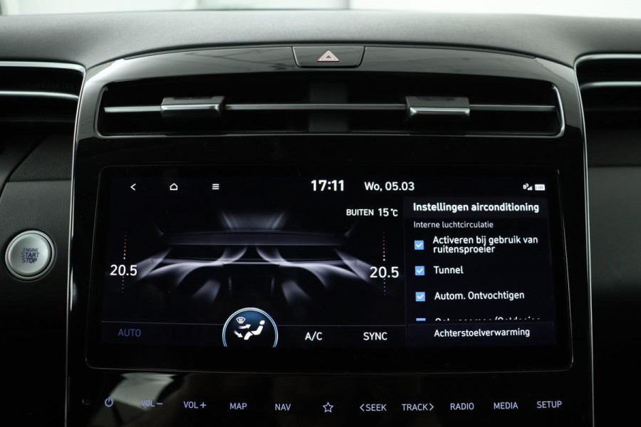 Hyundai Tucson 1.6 T-GDI PHEV Premium AWD | Leder | Stoelventilatie | 360 camera | Adaptive cruise | Krell Sound | Memory | Achterbankverwarming | Carplay | Full LED