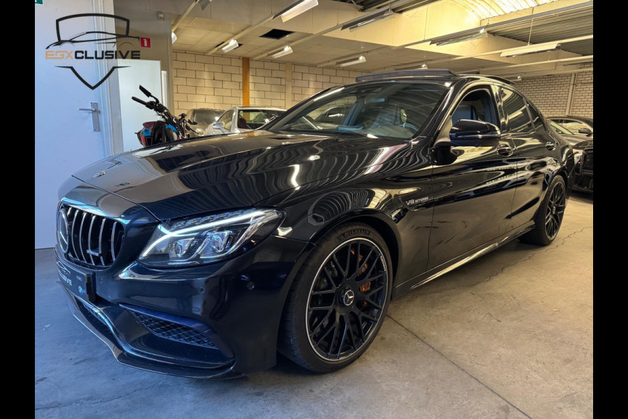 Mercedes-Benz C-Klasse AMG 63 S Ceramic/HUD/Pano/Schaal/Carbon/Burmester