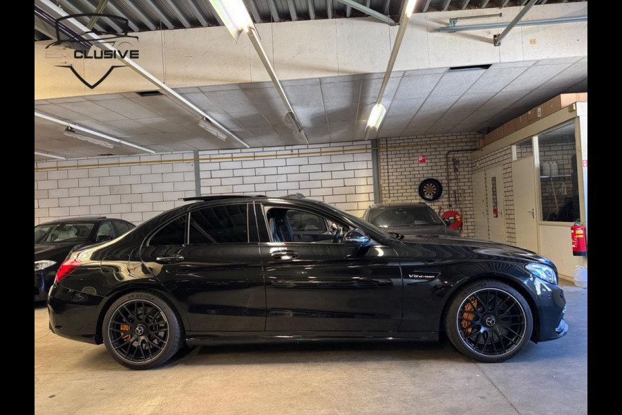 Mercedes-Benz C-Klasse AMG 63 S Ceramic/HUD/Pano/Schaal/Carbon/Burmester