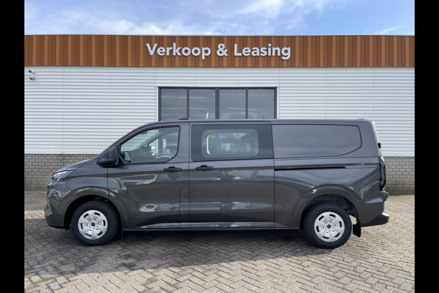 Ford Transit Custom 320 2.0 TDCI L2H1 Trend originele Ford DC 5 persoons / vaste prijs rijklaar € 43.950 ex btw / lease vanaf € / dubbele schuifdeur links rechts / stoelverwarming / trekhaak !