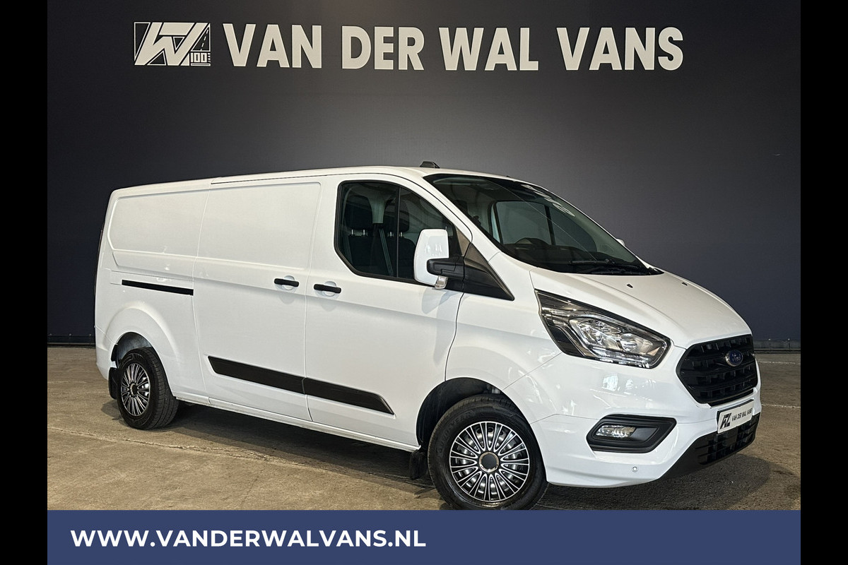 Ford Transit Custom 2.0 TDCI 131pk L2H1 Euro6 Airco | LED | Cruisecontrol | Verwarmde voorruit | Parkeersensoren Bijrijdersbank, 2800kg trekvermogen