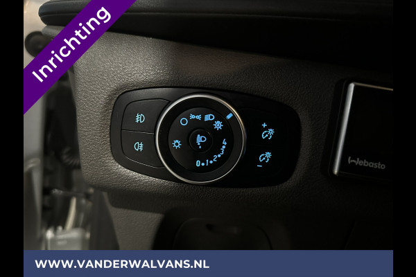 Ford Transit Custom 2.0 TDCI 131pk L1H1 inrichting Euro6 Airco | Camera | LED | Apple Carplay | Cruisecontrol Parkeersensoren, Bijrijdersbank, 2500kg trekvermogen, stoelverwarming, verwarmde voorruit