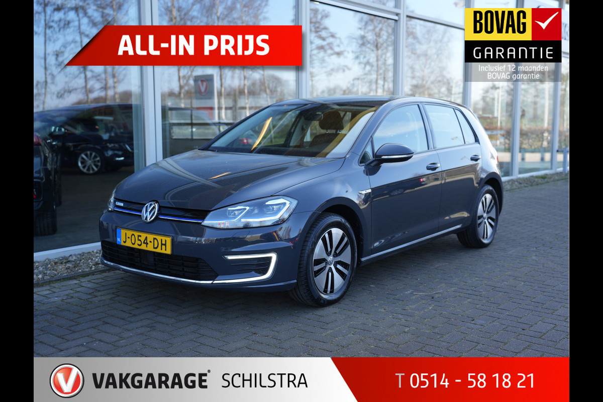 Volkswagen e-Golf E-DITION | Navigatie | Climate Control | ACC | Stoelverwarming