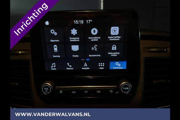 Ford Transit Custom 2.0 TDCI 131pk L1H1 inrichting Euro6 Airco | Camera | LED | Apple Carplay | Cruisecontrol Parkeersensoren, Bijrijdersbank, 2500kg trekvermogen, stoelverwarming, verwarmde voorruit