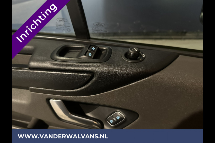 Ford Transit Custom 2.0 TDCI 131pk L1H1 inrichting Euro6 Airco | Camera | LED | Apple Carplay | Cruisecontrol Parkeersensoren, Bijrijdersbank, 2500kg trekvermogen, stoelverwarming, verwarmde voorruit