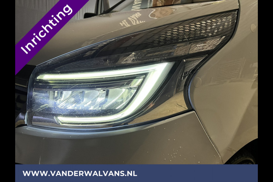 Renault Trafic 2.0 dCi 120pk L2H1 inrichting Euro6 Airco | Omvormer | LED | Camera | Navigatie | Cruisecontrol Trekhaak, Parkeersensoren, Bijrijdersbank