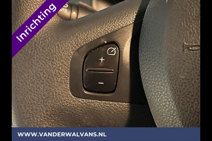 Renault Trafic 2.0 dCi 120pk L2H1 inrichting Euro6 Airco | Omvormer | LED | Camera | Navigatie | Cruisecontrol Trekhaak, Parkeersensoren, Bijrijdersbank