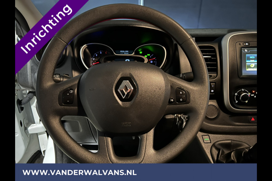 Renault Trafic 2.0 dCi 120pk L2H1 inrichting Euro6 Airco | Omvormer | LED | Camera | Navigatie | Cruisecontrol Trekhaak, Parkeersensoren, Bijrijdersbank