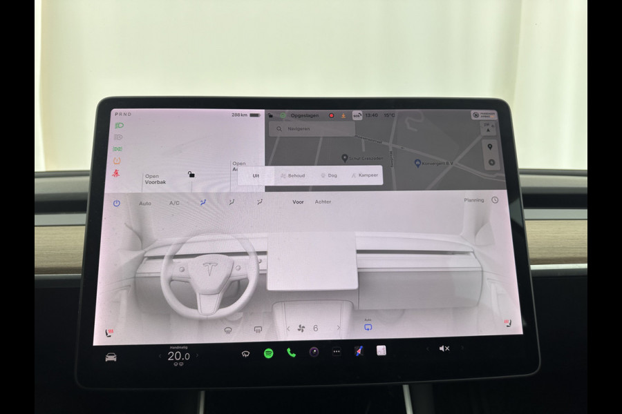 Tesla Model 3 Standard RWD Plus 60 kWh [ 3-Fase ] (INCL-BTW) Aut. *PANO | AUTO-PILOT | FULL-LEATHER | KEYLESS | FULL-LED | MEMORY-PACK | SURROUND-VIEW | DAB | CARPLAY | DIGI-COCKPIT | LANE-ASSIST | COMFORT-SEATS | 18"ALU*