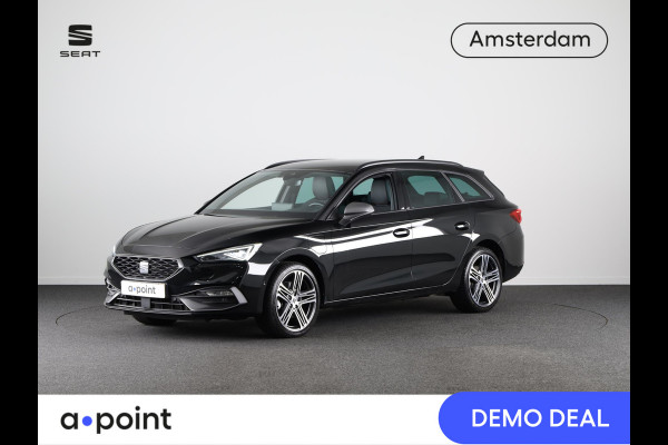 Seat Leon Sportstourer 1.5 TSI e-Hybrid FR PHEV First Edition 204pk Plug in Hybrid | Keyless Entry | 18 inch Lichtmetalen velgen | Verwarmbare voorstoelen