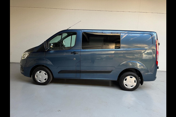 Ford Transit Custom DUBBEL CABINE 5persoons 280 2.0 TDCI L1H1 Trend, Airco, Navigatie, Stoelverwarming, Metallic, RIJKLAARPRIJS!