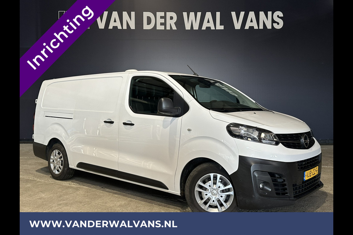 Opel Vivaro 2.0 CDTI 123pk L3H1 inrichting Euro6 Airco | Omvormer | 2500kg Trekhaak | Navigatie | Apple Carplay Android Auto, Cruisecontrol, Parkeersensoren, Bijrijdersbank