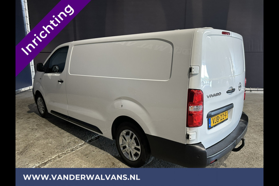 Opel Vivaro 2.0 CDTI 123pk L3H1 inrichting Euro6 Airco | Omvormer | 2500kg Trekhaak | Navigatie | Apple Carplay Android Auto, Cruisecontrol, Parkeersensoren, Bijrijdersbank