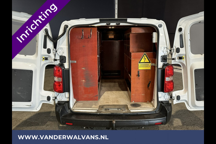 Opel Vivaro 2.0 CDTI 123pk L3H1 inrichting Euro6 Airco | Omvormer | 2500kg Trekhaak | Navigatie | Apple Carplay Android Auto, Cruisecontrol, Parkeersensoren, Bijrijdersbank