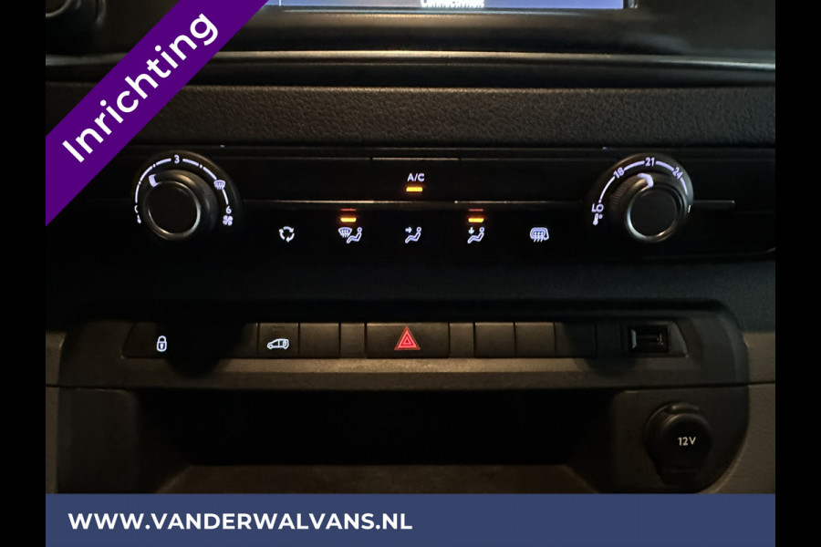 Opel Vivaro 2.0 CDTI 123pk L3H1 inrichting Euro6 Airco | Omvormer | 2500kg Trekhaak | Navigatie | Apple Carplay Android Auto, Cruisecontrol, Parkeersensoren, Bijrijdersbank