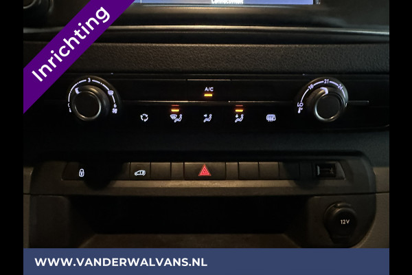 Opel Vivaro 2.0 CDTI 123pk L3H1 inrichting Euro6 Airco | Omvormer | 2500kg Trekhaak | Navigatie | Apple Carplay Android Auto, Cruisecontrol, Parkeersensoren, Bijrijdersbank