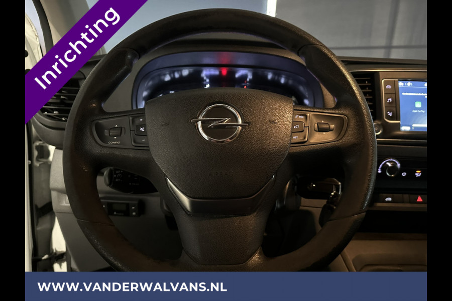 Opel Vivaro 2.0 CDTI 123pk L3H1 inrichting Euro6 Airco | Omvormer | 2500kg Trekhaak | Navigatie | Apple Carplay Android Auto, Cruisecontrol, Parkeersensoren, Bijrijdersbank