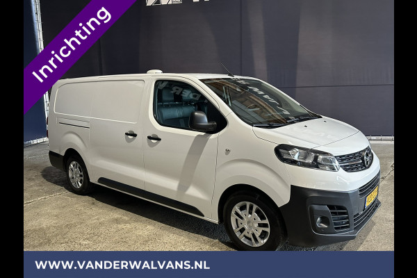 Opel Vivaro 2.0 CDTI 123pk L3H1 inrichting Euro6 Airco | Omvormer | 2500kg Trekhaak | Navigatie | Apple Carplay Android Auto, Cruisecontrol, Parkeersensoren, Bijrijdersbank