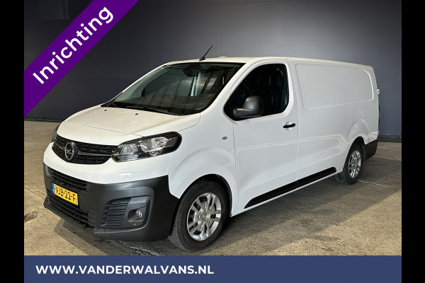 Opel Vivaro 2.0 CDTI 123pk L3H1 inrichting Euro6 Airco | Omvormer | 2500kg Trekhaak | Navigatie | Apple Carplay Android Auto, Cruisecontrol, Parkeersensoren, Bijrijdersbank