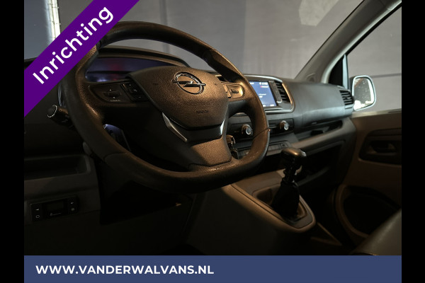 Opel Vivaro 2.0 CDTI 123pk L3H1 inrichting Euro6 Airco | Omvormer | 2500kg Trekhaak | Navigatie | Apple Carplay Android Auto, Cruisecontrol, Parkeersensoren, Bijrijdersbank