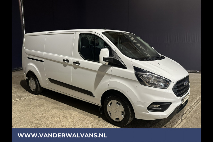 Ford Transit Custom 2.0 TDCI 131pk L2H1 Airco | Cruisecontrol | LED | Verwarmde voorruit | Parkeersensoren, Bijrijdersbank, 2800kg Trekvermogen