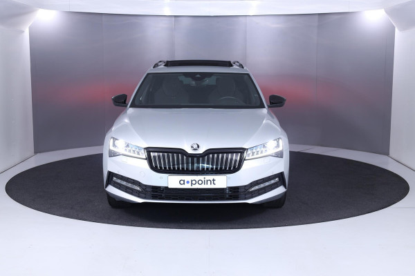 Škoda Superb Combi 1.4 TSI iV Sportline Business Private lease vanaf €718pm | 218 pk Plug in Hybrid | Verlengde garantie | Navigatie | Panoramadak | Rondomzicht camera | Parkeersensoren |