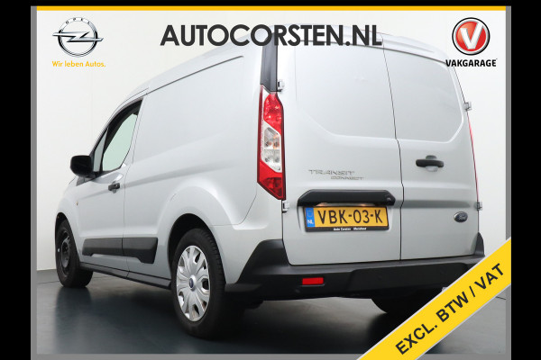 Ford Transit Connect 1.5 EcoBlue L1 Trend 3-Persoons Navi Camera Airco Cruise Control Voorruitverwarming Led Pdc Betonplex Vloer Lat om Lat Betimmering Bluetooth 1e Eigenaar  EURO 6 CH Zeer Compleet