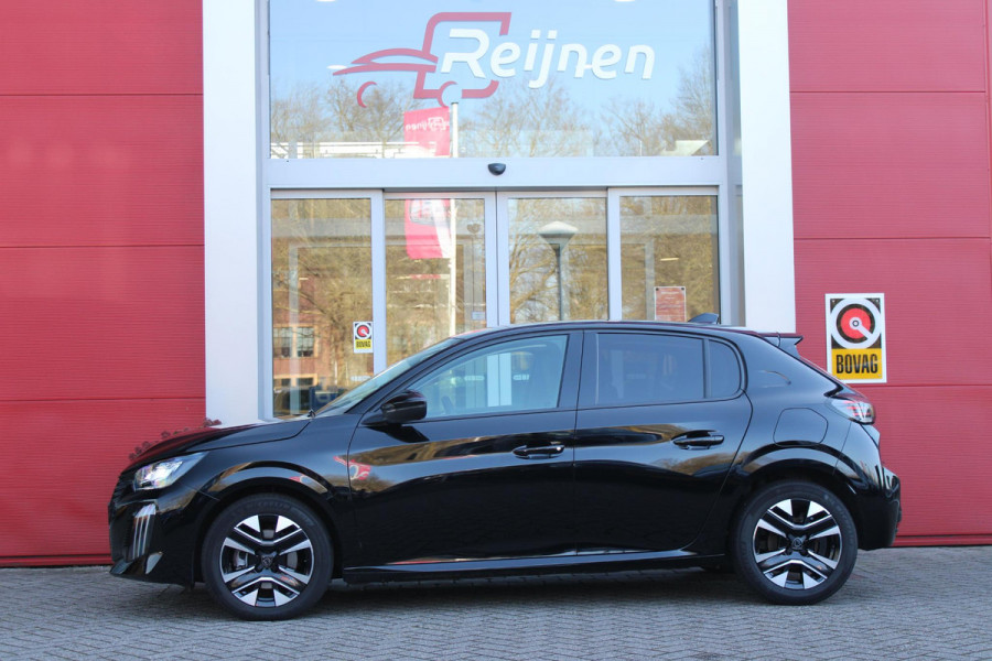 Peugeot 208 1.2 100PK ALLURE | ACHTERUITRIJ CAMERA | NAVIGATIE | DRAADLOZE APPLE CARPLAY/ANDROID AUTO | CLIMATE CONTROL | DAB+ RADIO | LICHTMETALEN VELGEN | CRUISE CONTROL | LED KOPLAMPEN | VERKEERSBORDEN HERKENNING | PARKEERSENSOREN VOOR EN ACHTER |