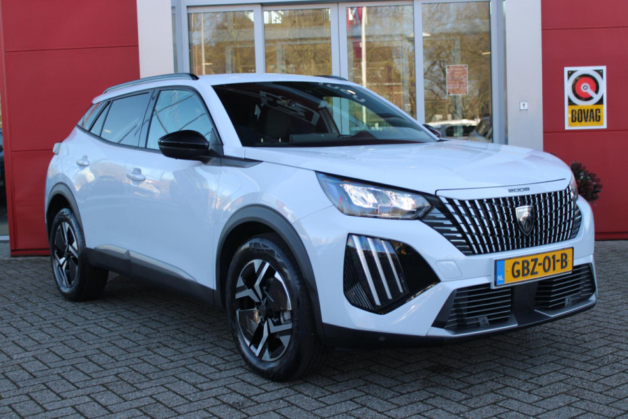 Peugeot 2008 1.2 100PK ALLURE | DRAADLOZE APPLE CARPLAY/ANDROID AUTO | ACHTERUITRIJ CAMERA | PARKEERSENSOREN VOOR EN ACHTER | NAVIGATIE | CLIMATE CONTROL | LICHTMETALEN VELGEN 17" | LED KOPLAMPEN |