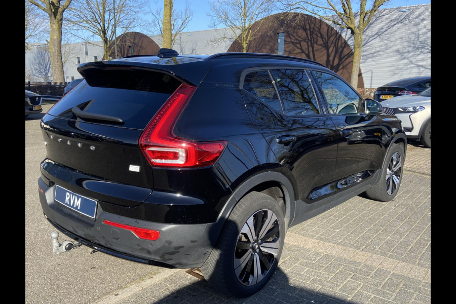 Volvo XC40 Recharge Twin Plus | ELEK. TREKHAAK | STOEL + STUURVERWARMING | RIJKLAAR INCL. 12 MND. BOVAGGARANTIE