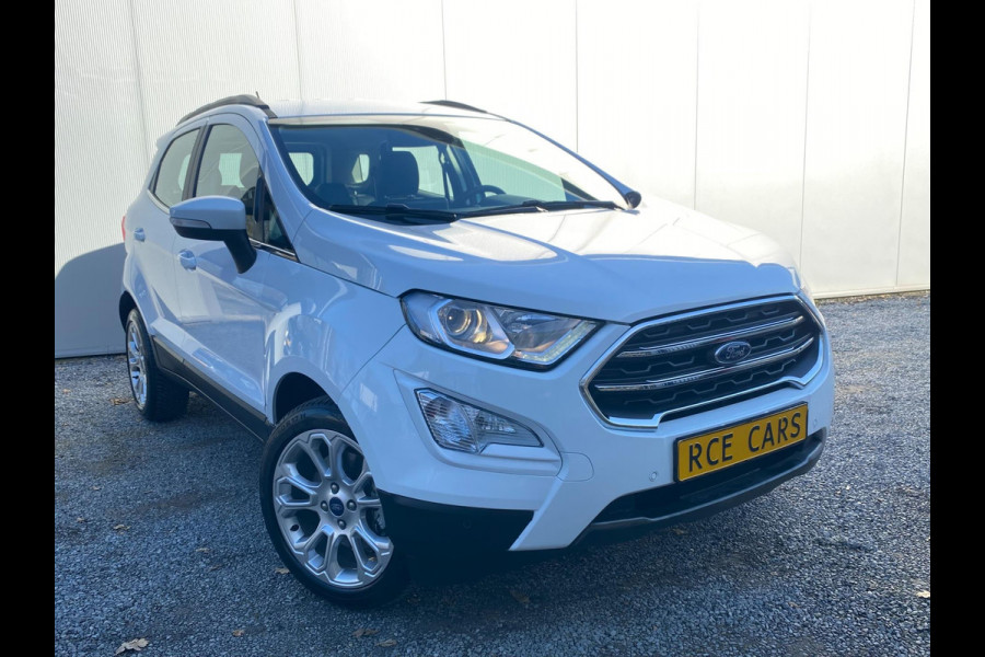 Ford EcoSport 1.0 EcoBoost Titanium| Carplay|Camera|Cruise|D.A.B|Stoel-stuurverw|KM: 16.700 !!!