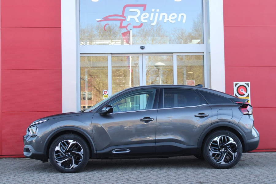 Citroën C4 1.2 130PK MAX | HEAD UP DISPLAY | KEYLESS ENTRY/START | FULL LED KOPLAMPEN | ACHTERUITRIJ CAMERA | NAVIGATIE | DRAADLOZE APPLE CARPLAY/ANDROID AUTO | 18" LICHTMETALEN VELGEN | DAB+ RADIO | DODEHOEK DETECTIE |