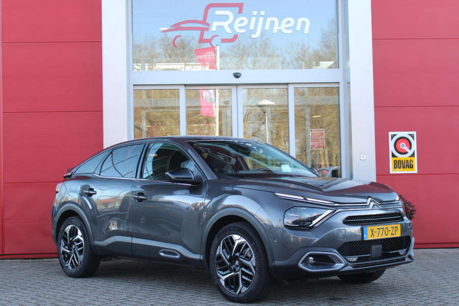 Citroën C4 1.2 130PK MAX | HEAD UP DISPLAY | KEYLESS ENTRY/START | FULL LED KOPLAMPEN | ACHTERUITRIJ CAMERA | NAVIGATIE | DRAADLOZE APPLE CARPLAY/ANDROID AUTO | 18" LICHTMETALEN VELGEN | DAB+ RADIO | DODEHOEK DETECTIE |