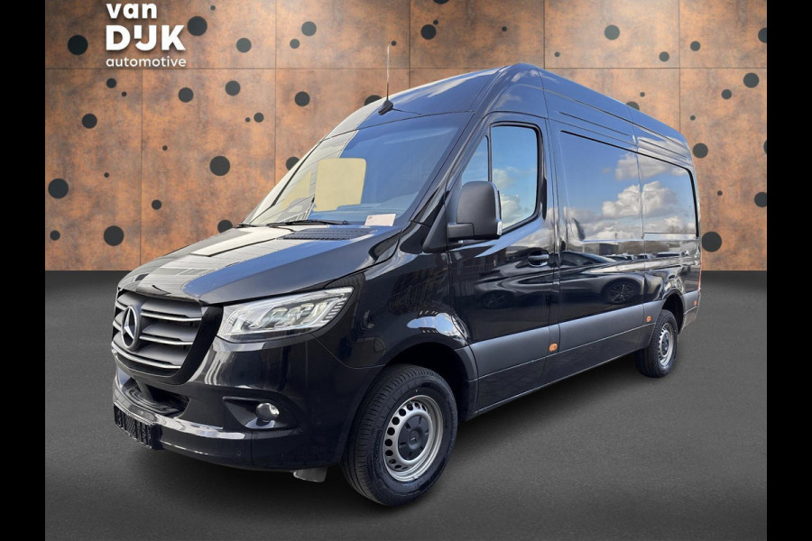 Mercedes-Benz Sprinter 319 L2H2 PRO 190PK 9G-TRONIC AUTOMAAT RWD ( BPM VRIJ ) LED GROOT M-BUX GROOT SCHERM AIRCO CRUISE CONTROL CAMERA BUMPERS IN KLEUR 3500KG TREKGEWICHT