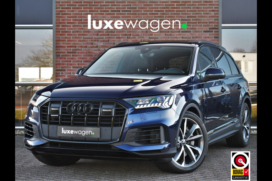 Audi Q7 55 TFSI e quattro S-Line Pano Trekh ACC B&O 360 21inch