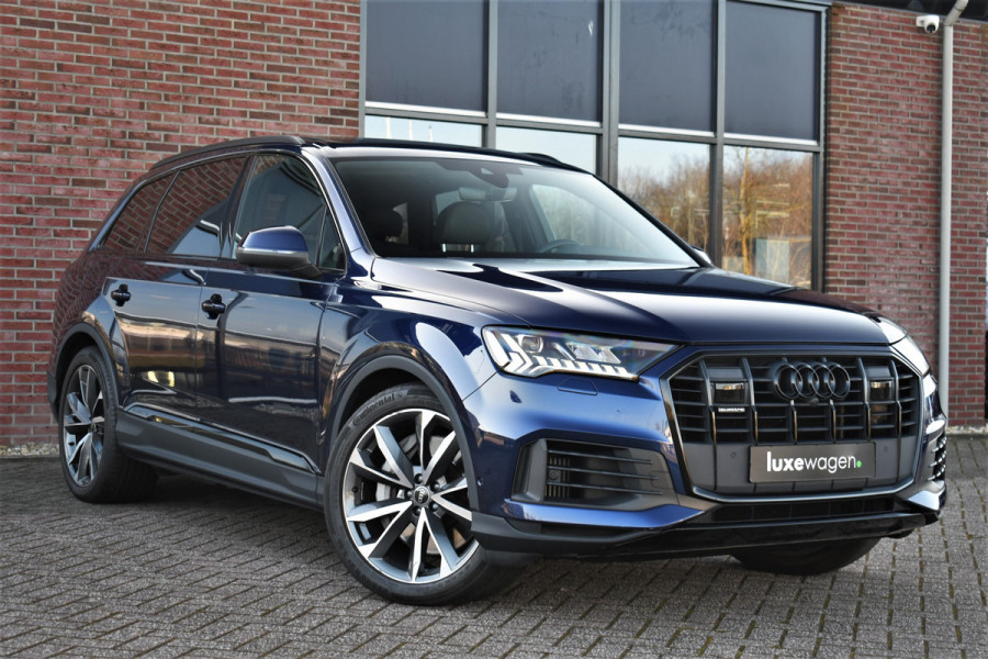 Audi Q7 55 TFSI e quattro S-Line Pano Trekh ACC B&O 360 21inch