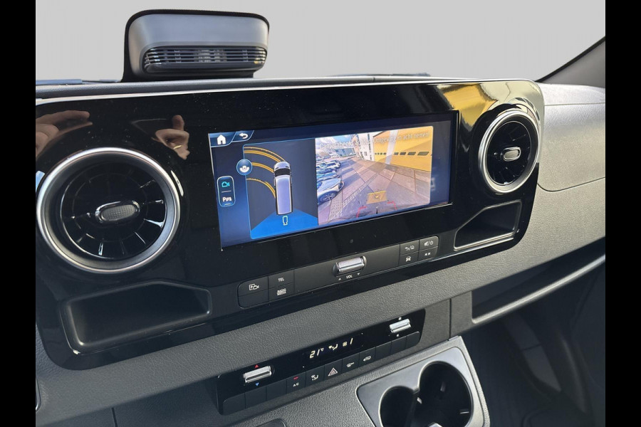 Mercedes-Benz Sprinter 319 L2H2 PRO 190PK 9G-TRONIC AUTOMAAT RWD ( BPM VRIJ ) LED GROOT M-BUX GROOT SCHERM AIRCO CRUISE CONTROL CAMERA BUMPERS IN KLEUR 3500KG TREKGEWICHT