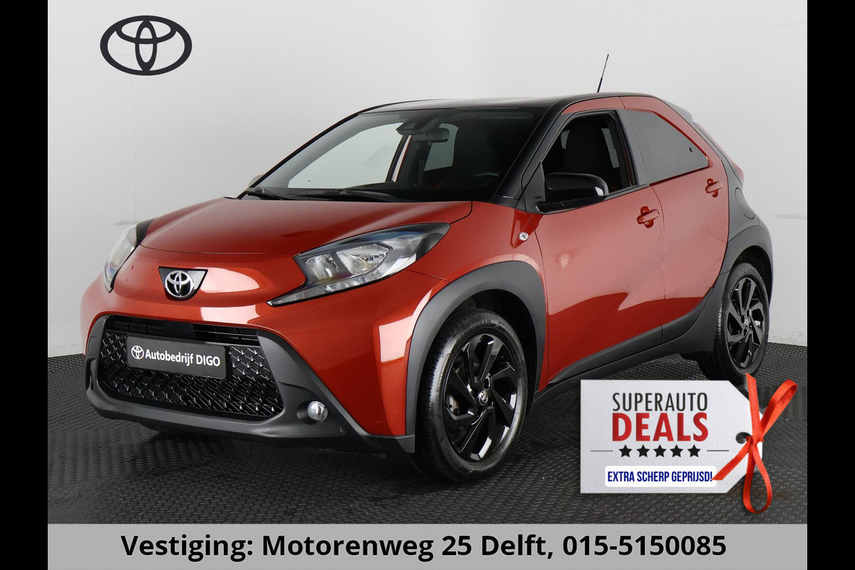 Toyota Aygo X 1.0 VVT-i AUTOMAAT PULSE LIMITED ED. CRUISE CONTROL.LMV.CARPLAY NAVIGATIE  GARANTIE TOT 2-2032