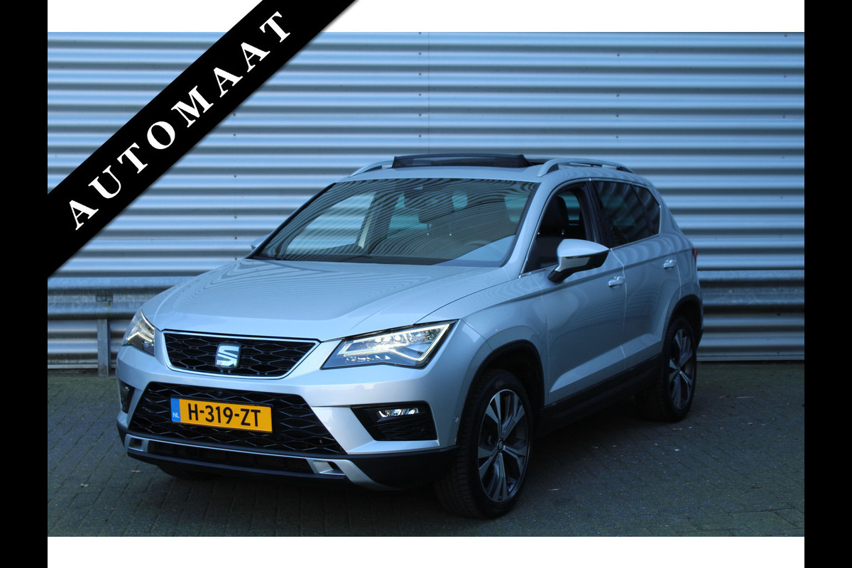 Seat Ateca 1.5 TSI 150pk Xcellence Business Intense DSG7 NL-Auto NAP Panoramadak Clima Cruise Navi 360 Camera Carplay 18"LMV Trekhaak