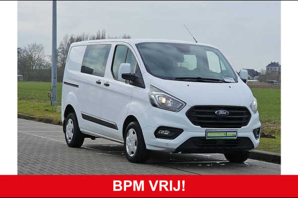 Ford Transit Custom 300 2.0 TDCI L1H1 Trend DC airco, pdc, trekhaak