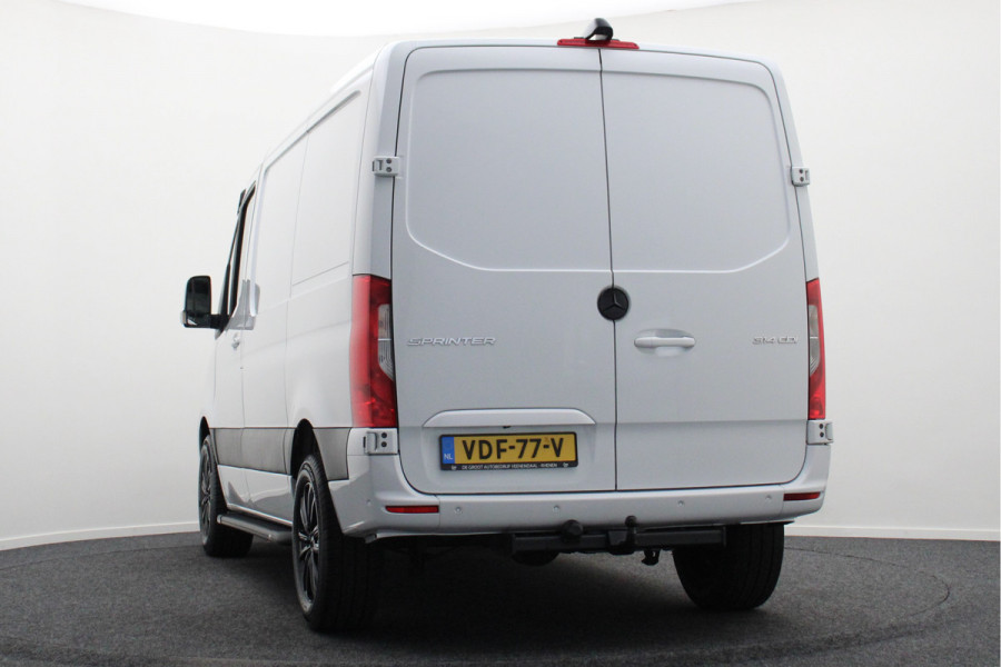 Mercedes-Benz Sprinter 314 2.2 CDI L1H1 Automaat Leer, Airco, Camera, Apple CarPlay, Cruise, DAB, Zonneklep, Trekhaak, 18”