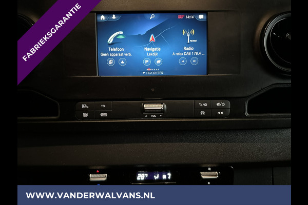 Mercedes-Benz Sprinter 317 CDI 170pk L2H2 Fabrieksgarantie Euro6 Airco | Camera | Navigatie | Apple Carplay | Cruisecontrol | Chauffeursstoel Android Auto, Stoelverwarming, Parkeersensoren, Bijrijdersbank