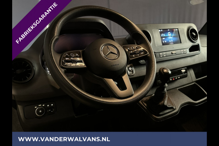 Mercedes-Benz Sprinter 317 CDI 170pk L2H2 Fabrieksgarantie Euro6 Airco | Camera | Navigatie | Apple Carplay | Cruisecontrol | Chauffeursstoel Android Auto, Stoelverwarming, Parkeersensoren, Bijrijdersbank