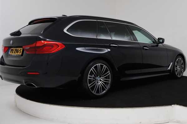 BMW 5 Serie Touring 520i High Executive (PANORAMADAK, STOELVERWARMING, LEER, NAVI, CRUISE, ELEKTR STOEL, DEALER ONDERHOUDEN)