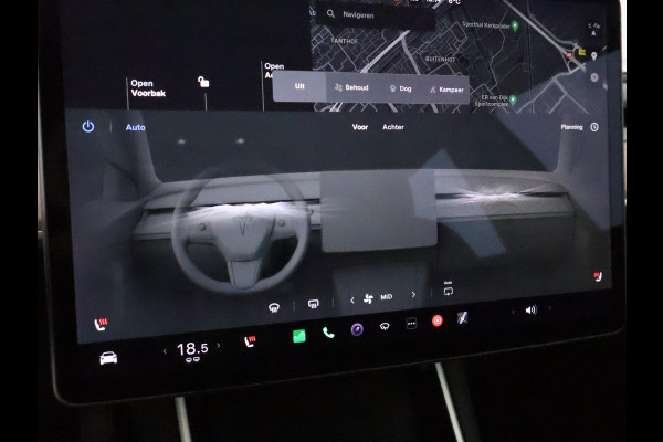 Tesla Model 3 RWD 1e EIG.ACCUTEST 88% 238PK WLTP 358 KM PANODAK.LEDER.CAMERA. TOT 2 JAAR GARANTIE**