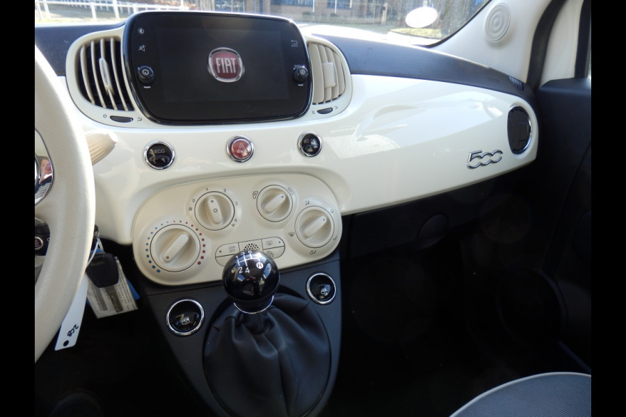 Fiat 500 85pk | Lounge | Airco | Nav. | Mistl. voor | Cruise control |