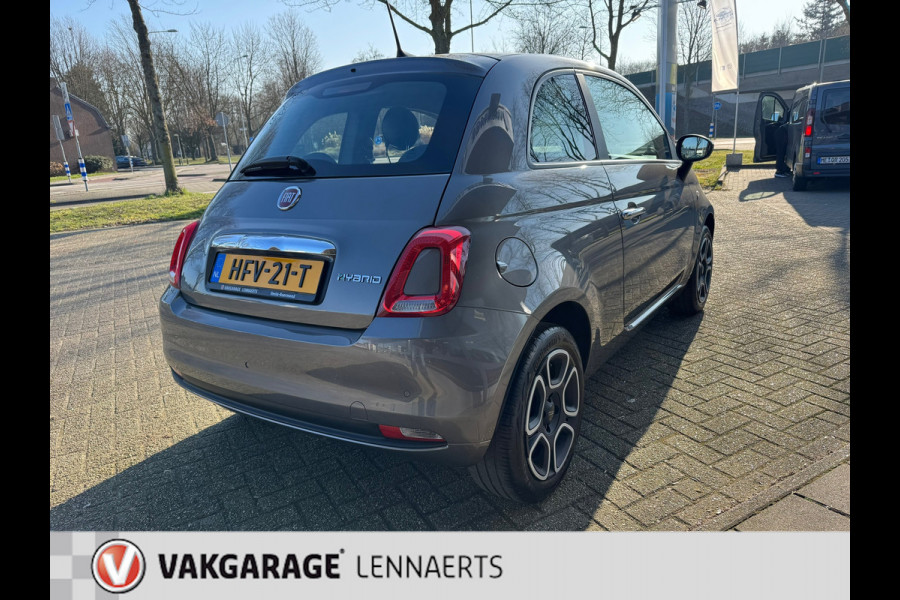 Fiat 500 1.0 Hybrid Club Rijklaarprijs / 12 mnd garantie