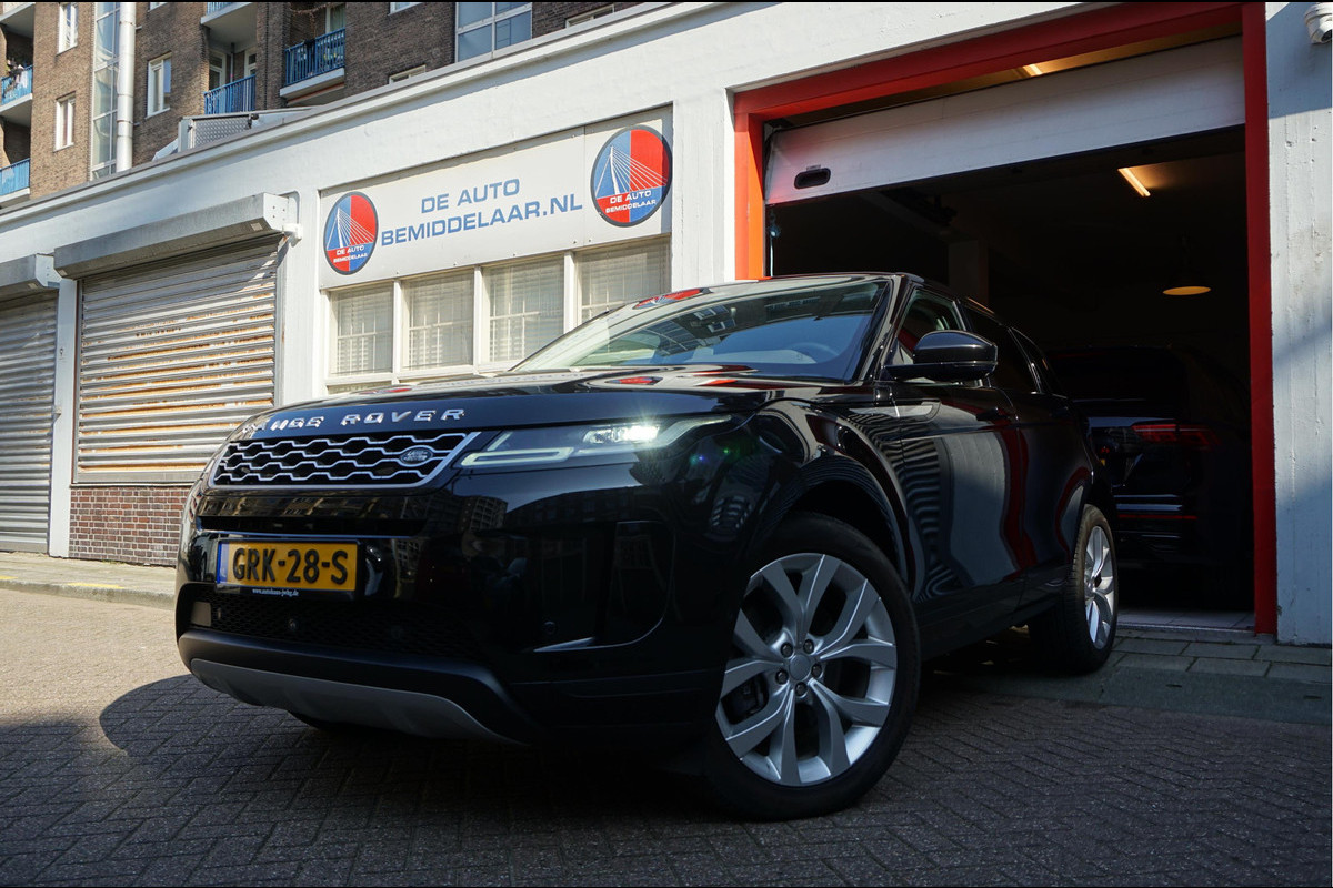 Land Rover Range Rover Evoque 1.5 P300e AWD SE | 360 camera | Adaptive | Leer + memory | Stoel- en stuurverwarming | Virtual cockpit | Lane Departure stuurcorrectie | Apple Carplay | Dealer onderhouden Land Rover Range Rover Evoque 1.5 P300e AWD SE | 360 camera | Adaptive | Leer + memory | Stoel- en stuurverwarming | Virtual cockpit | Lane Departure stuurcorrectie | Apple Carplay | Dealer onderhouden