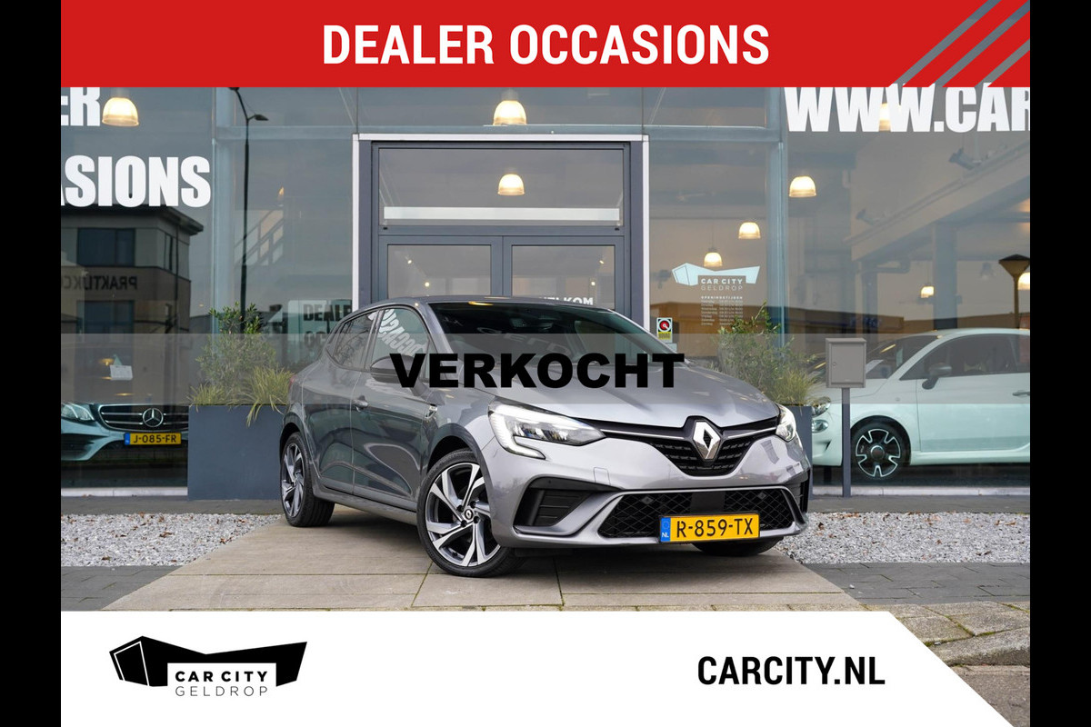 Renault Clio 1.6 E-Tech Hybrid 145 R.S. Line / Adaptive / Keyless / Camera / Stoelverwarming / DAB / Navi / Dode hoek