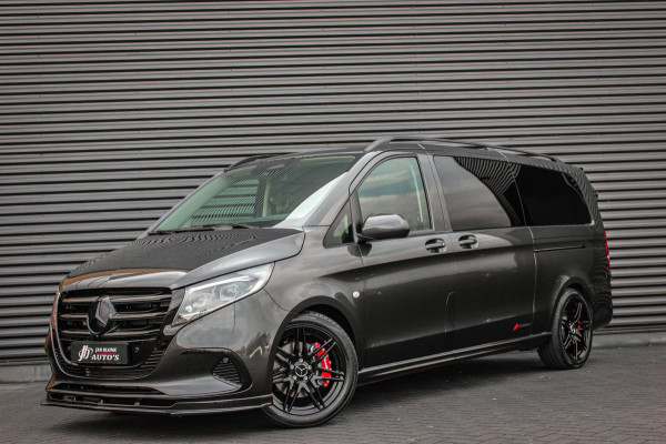 Mercedes-Benz Vito 119 CDI L3 SPORT DUBBEL CABINE / DC / BPM VRIJ / FULL BLACK / 2X SCHUIFDEUREN / AMG / VERLAAGD / APPLE CARPLAY